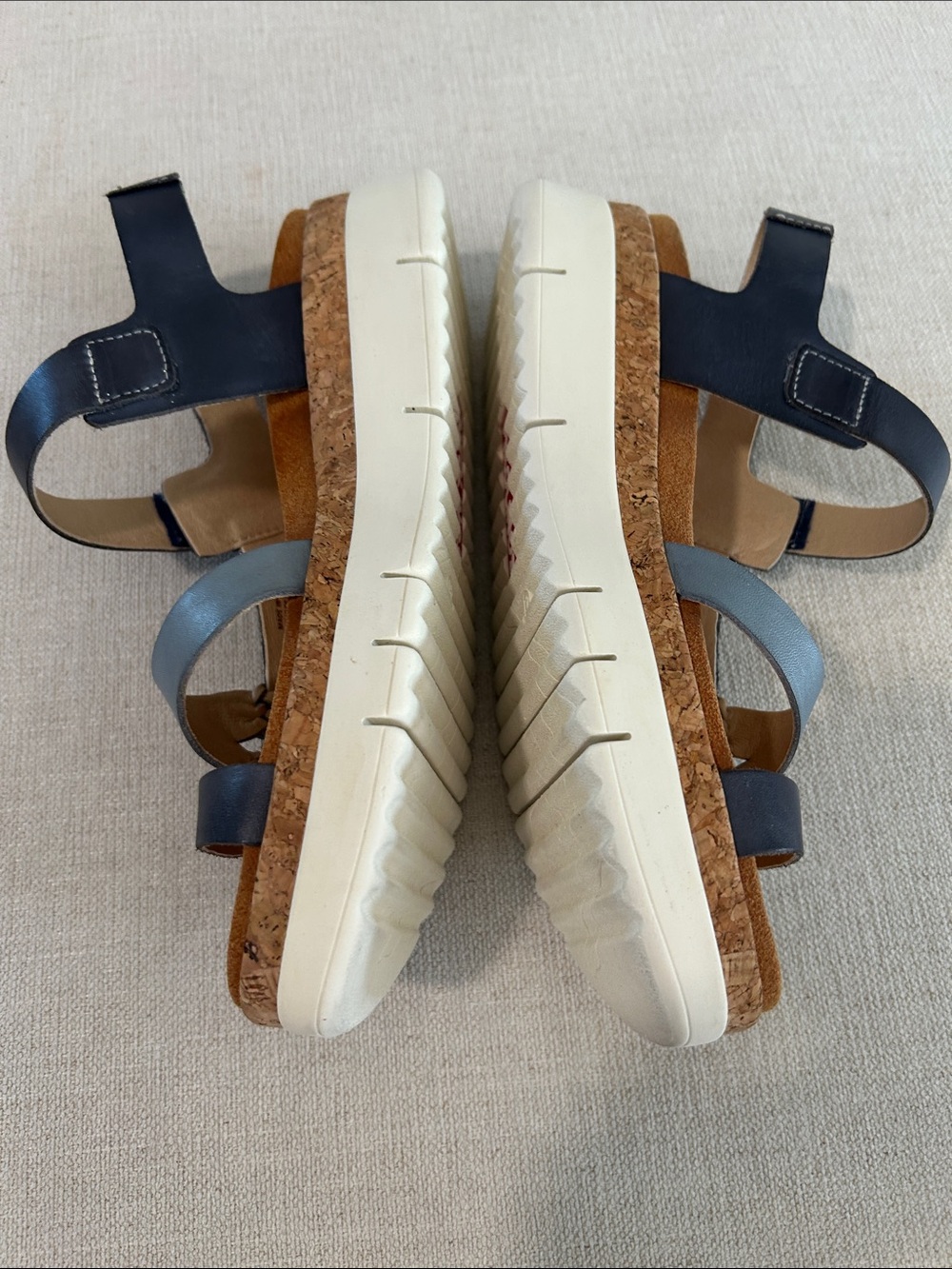 Pikolinos Palma Wedge Sandal, Denim, Size EU41/US10-10.5, NWOT Display pair - Picture 5 of 11